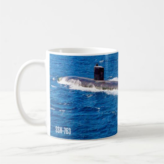 US FAST ATTACK SOUS-MARINE - SSN-763 Mug (Gauche)
