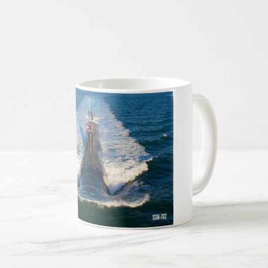 US FAST ATTACK SOUS-MARINE - SSN-782 Mug (Devant droit)