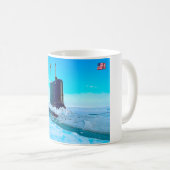 US FAST ATTACK SOUS-MARINE - SSN-786 Mug (Devant droit)