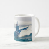 US FAST ATTACK SOUS-MARINE - SSN-789 Mug (Devant droit)
