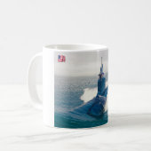 US FAST ATTACK SOUS-MARINE - SSN-789 Mug (Devant gauche)