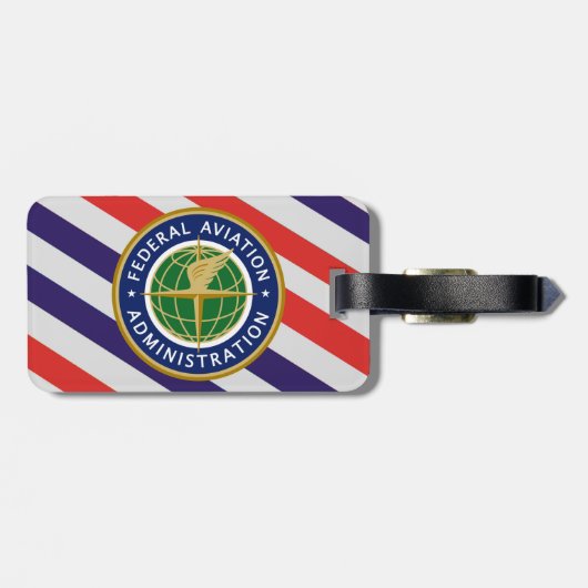 US Federal Aviation Administration Bagagelabel (Achterkant horizontaal)