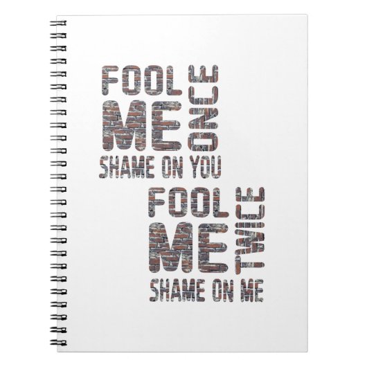 US Flag Black en White  Retro Notitieboek (Voorkant)