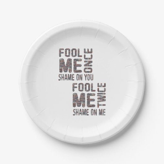 US Flag Black en White Retro Papieren Bordje (Voorkant)