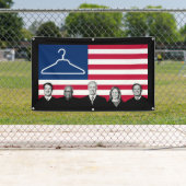 US Flag Coat Hanger SCOTUS Spandoek (Insitu)