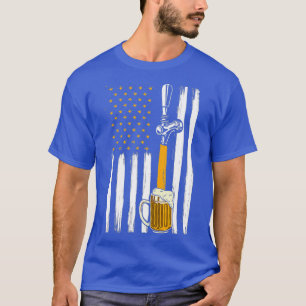 US Flag Craft Bier T-shirt