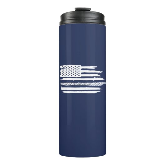 US Flag Cycling Thermosbeker (Voorkant)