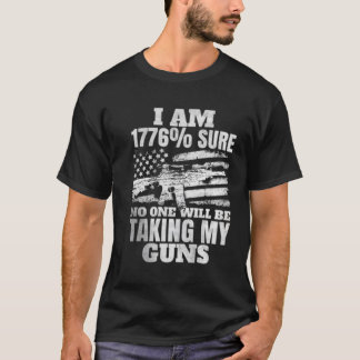 US Flag I'm 1776 Ik weet zeker dat niemand mijn Pi T-shirt