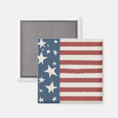 US Flag Magnet Magneet (Voorkant / Achterkant)