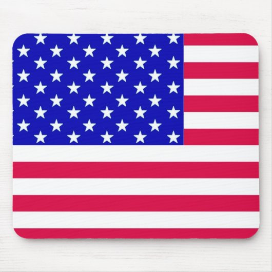 US Flag mousepad Muismat (Voorkant)