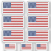 US Flag Stickers (Voorkant)