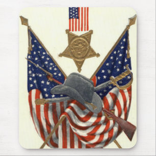 US Flag Union Civil War Medal Eagle Muismat