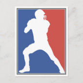 US Football Player T-shirts en cadeaus Briefkaart (Voorkant)