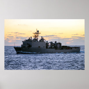 US Fort McHenry (LSD 43) Poster