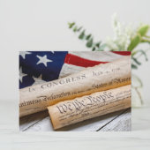 US Founding Documents Kaart (Staand voorkant)