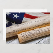 US Founding Documents Kaart (Voorkant / Achterkant)