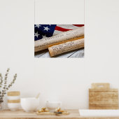 US Founding Documents Poster (Keuken)