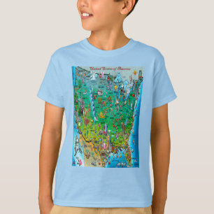 US Fun Map T-shirt