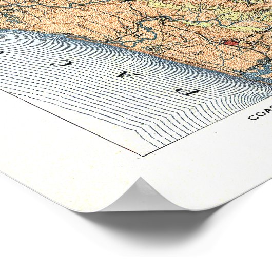 US Geological Survey Map Poster (Hoek)