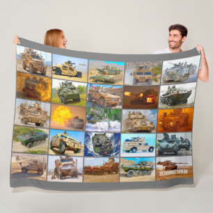 US GEVECHTSPANTSERING "MONTAGE" FLEECE DEKEN