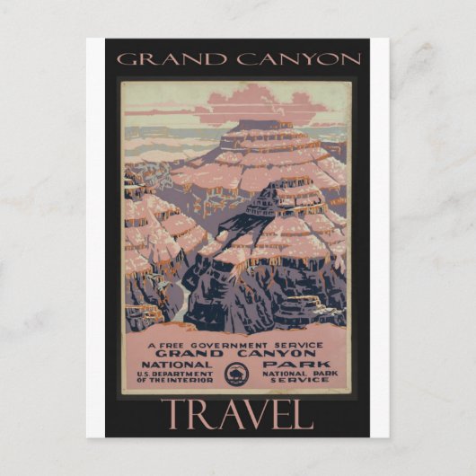 US Grand Canyon National Park Briefkaart (Voorkant)