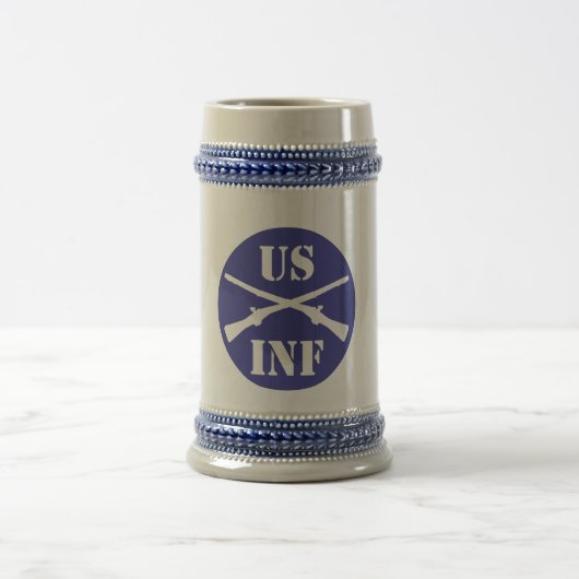 US Infantertry Beer Stein Bierpul (Center)