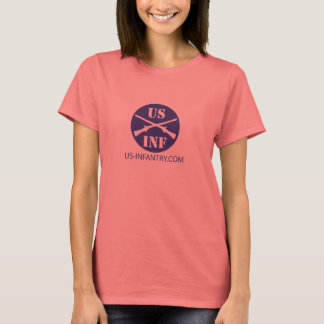 US-Infantry.com Dames Ringer T-shirt