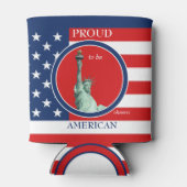 US Liberty Freedom Independence Koelbox Blikjeskoeler (Achterkant)