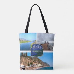 US Los Angeles - Malibu - Lagoon - Pier - strand Draagtas