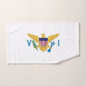 US Maagdeneilanden Bad Handdoek (Handdoek)