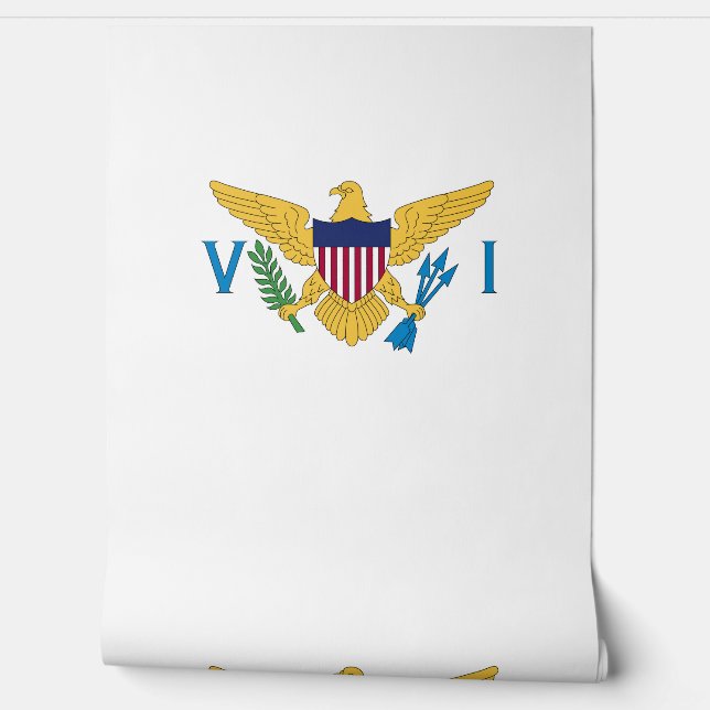 US Maagdeneilanden Behang (Afrollen)