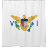 US Maagdeneilanden Douchegordijn (Voorkant)