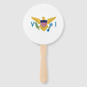 US Maagdeneilanden Handwaaier (Voorkant)