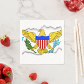 US Maagdeneilanden Servetten (Insitu)