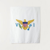 US Maagdeneilanden Wandkleed (Voorkant)