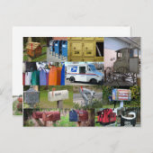 US Mail Briefkaart (Voorkant / Achterkant)