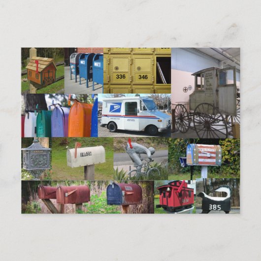 US Mail Briefkaart (Voorkant)