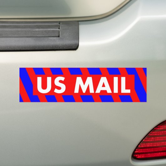 US MAIL BUMPERSTICKER (Op auto)