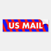 US MAIL BUMPERSTICKER (Voorkant)