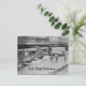 US Mail Delivery Briefkaart (Staand voorkant)