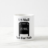 US Mail Pas À Vendre Café Mug (Centre)
