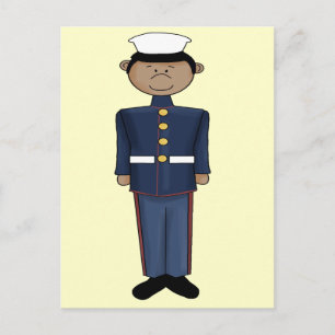 US Marine Corp Boy Briefkaart