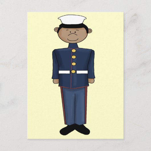 US Marine Corp Boy Briefkaart (Voorkant)