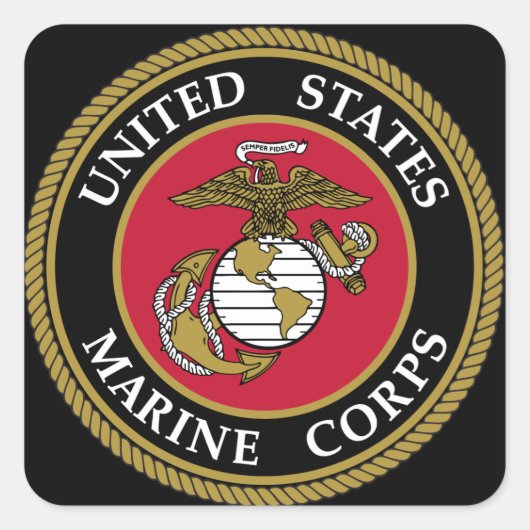 US Marine Corp Sticker (Voorkant)