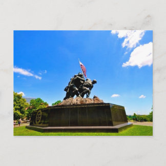 US Marine Corps Iwo Jima-monument Washington DC Briefkaart