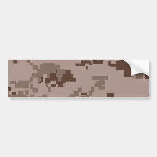 US Marine Corps Marpat Desert Camouflage Bumpersticker