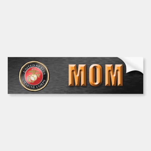 US Marine Corps Mère Bumper Sticker (Devant)