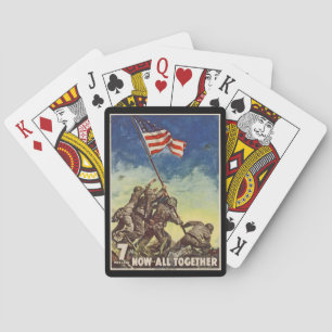 US Marine Corps "Now All Together" Pokerkaarten