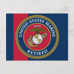 US Marine Corps - Rooster Briefkaart