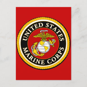 US Marine Official Seal Briefkaart